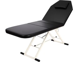 3 zones mobiele inklapbare massagetafel 180x60x60cm massagetafel