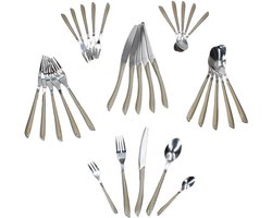 30-delige set BEAUTY compleet bestek voor 6 personen - 6x 805529, 6x 805536, 6x 805543, 6x 805550 & 6x 805567