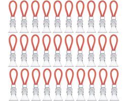 30 Stuks Metalen Handdoekklemmen - Duurzame Hangers voor Handdoeken en Keukentextiel