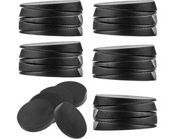 30 Stuks van Meubelnivelleerders, Meubelnivelleringsvoeten met een Diameter van 4,4 cm Rubberen Tafelplaten voor Nivellering voor Ongelijke Vloeren Stelvoeten voor de Meeste Meubels