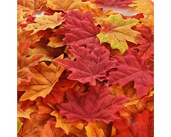 300 Stukken Kunstmatige Herfstbladeren voor Scrapbooking en Bruiloft Decoratie
