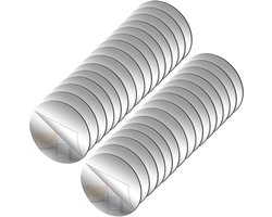 30pcs ronde spiegel - 3cm spiegeltegels - zelfklevende wandspiegel - plakken spiegel - flexibele plastic spiegel - frameloze kleine spiegel voor woonkamer - slaapkamer decor