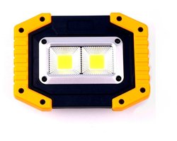 30W LED architecturale spot met USB oplaadbare batterij, IP65 waterdicht, 180° verstelbaar vermogen