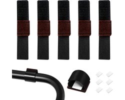 32 stuks vloerbeschermers voor stoelen met klittenbandsluiting - geschikt voor sledestoelen en schommelstoel - antislip en geluidsreductie stoelpootbeschermers