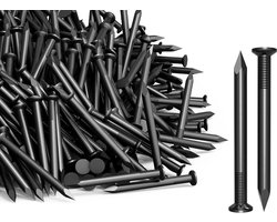 35 stuks spijkers 60mm stalen spijkers voor beton voor afbeeldingen, kleine spijkers voor muur voor betonwanden, betonspijkers, afbeeldingenlijstjes, houtwerk, baksteenspijkers, spijkers voor het