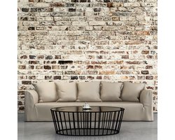 350cm X 245cm - Fotobehang - Indrukwekkende Gevel , stenen, premium print vliesbehang, in 5 maten te koop, voor woonkamer en slaapkamer, instructies bijgevoegd, geen behangtafel nodig