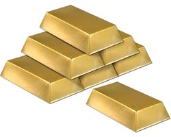 360 DEGREES - Set 6 goudstaven