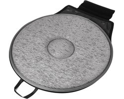 360 Graden Draaibare Auto Zitkussen Massager voor Kantoor en Auto, Antislip Sandwich Stof, Comfortabel Schuimkussen