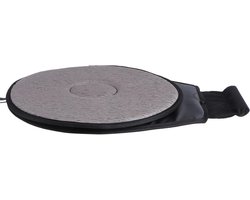 360 Graden Draaibare Auto Zitmassage Kussen voor Kantoor en Auto - Antislip Sandwich Stof, Comfortabel Schuim, Ergonomisch Ontwerp