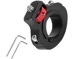 360° Rotating Camera Mount voor Fiets en Motor - Universele Bevestiging voor Actiecamera's en Verlichting 22-32mm