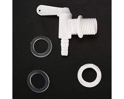 3/8 inch waterkraan standaard bier wit plastic brouwvaten kraan voor brouwen thuis