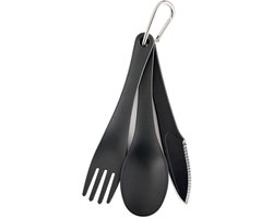 3BMT® Reisbestek- Bestek to Go - Bestek set voor Onderweg, camping, wandelen of picknick - Kunststof