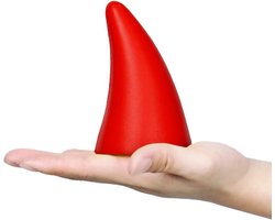 3D Demon Hoorn Auto Decoratie - Zacht Schuim Anti-Botsing Stickers, Weerbestendig en Schokbestendig Gewei voor Unieke Autostyling