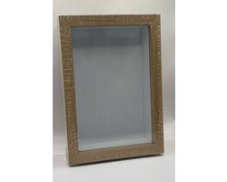 3D Fotolijst 12 x 17 cm – Voor Foto’s van 9.5 x 14.5 cm – Diepte-effect Lijst voor Unieke Presentatie van Herinneringen