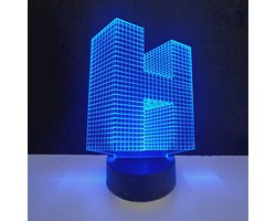 3D LED Lamp - Letter - H