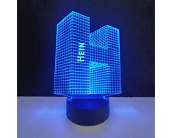 3D LED Lamp - Letter Met Naam - Hein