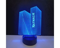 3D LED Lamp - Letter Met Naam - Nathalie