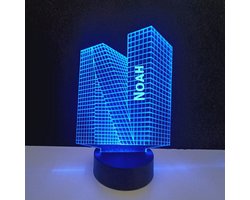 3D LED Lamp - Letter Met Naam - Noah