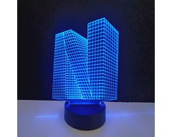 3D LED Lamp - Letter - N