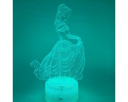 3D LED LAMP - Prinses
