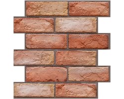 3D Wandpanelen - Wandpanelen Kunststof - Wall Panel - Wandpanelen Woonkamer - Ideaal voor Keuken, Slaapkamer - Per 10 Stuks