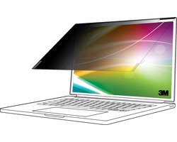 3M Bright Screen Privacy Filter voor 16in Volledig Scherm Laptop, 16:10, BP160W1E