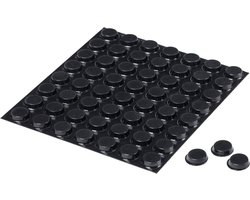 3M SJ 5012 MPBB Apparaatvoet Zelfklevend, Rond Zwart (Ø x h) 12.7 mm x 3.5 mm 56 stuk(s)