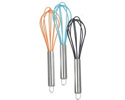 3x Blauwe gardes 26 cm keukengerei - Keukengerei / keukengereedschap gardes