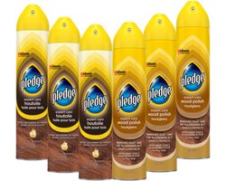 3x PLEDGE Beautify it Classic Spray + 3x PLEDGE Revive It Voedende Olie