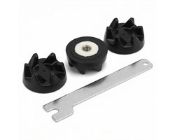 4-delige accessoire set voor sapcentrifuge, inclusief aansluitset, geschikt voor KitchenAid KSB52, enz., reserveonderdelen voor keukengereedschap, inclusief demontagegereedschap.
