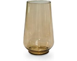 4-delige Glazenset Pangea, 55cl, Bruin - Kunststof - Omada