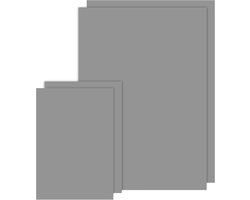 4-delige Lino PCB Bordenset, Zachte Rubber Lino Vellen A4 en A6, Groene Lino Printvellen voor Creatief Printen, Knutselen en DIY Graveerwerk