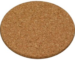 *** 4-delige ronde pannen onderzetterset van kurk - 17 cm - Ideaal voor elke pan - Kurken onderzetters voor een stijlvolle tafel van Heble® ***