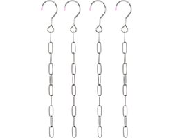 4-delige Ruimtebesparende Opberghanger van Roestvrij Staal voor Kleding