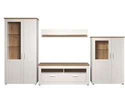 4-delige woonkamer combinatie in Scandinavische stijl - Moderne meubelset voor een stijlvol interieur
