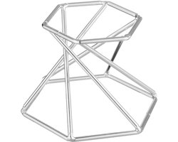 4 Pack Crystal Ball Stand, Zilver Crystal Bol Stand Antieke Stijl Kristal Stand Display Houder, Glazen Kom Bloeiende Kristallen Bal Stand