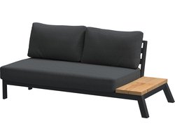 4 Season Outdoor Empire platform 2 seater left with 3 cushions