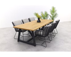 4 Seasons Fabrice/Noah 260x100 cm. tuinset - 7-delig OP=OP