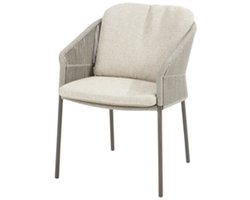 4 Seasons Florence dining chair terre with 2 cushions