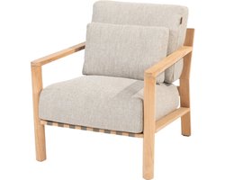 4 Seasons Lucas loungestoel (1 stuk) - teakhout