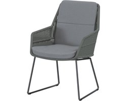 4 Seasons Outdoor 4SO Armstoel Valencia Platinum  - 1 stuk