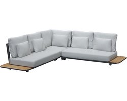 4 Seasons Outdoor Arcade zwevend hoek loungeset 3-delig