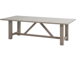 4 Seasons Outdoor Diva tuintafel 240 x 110 cm Taupe 6-persoons