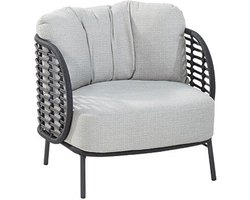 4 Seasons Outdoor Fabrice Loungestoel - Antraciet