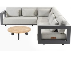 4 Seasons Outdoor Metropolitan hoek loungeset 4 delig links