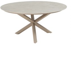 4 Seasons Outdoor Prado Sabbia Panna Diningtafel Latte - Ø160 cm
