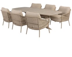 4 Seasons Outdoor Sardinia Low Diningset