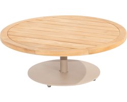 4 Seasons Outdoor Volta Teak Salontafel Latte - Ø80 cm