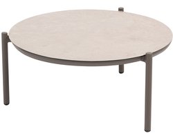 4 Seasons Vic loungetafel Ø73xH35 cm terre - ceramic print