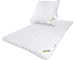 4-seizoenen Dekbedset 135x200 cm 550g/800g + Kissen 80x80cm 1000g